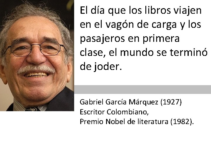 El día que los libros viajen en el vagón de carga y los pasajeros