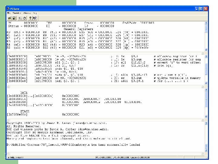 22 19/02/2009 CA&O Lecture 05 by Engr. Umbreen Sabir 