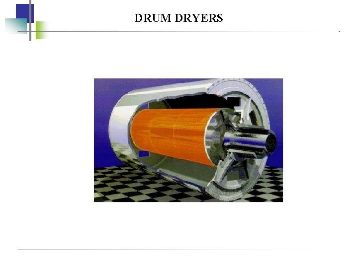 DRUM DRYERS 