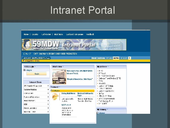 Intranet Portal 