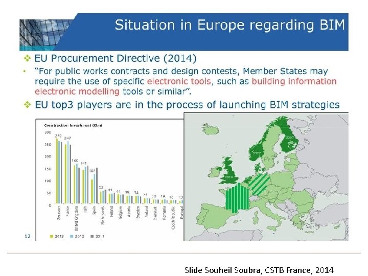 Slide Souheil Soubra, CSTB France, 2014 