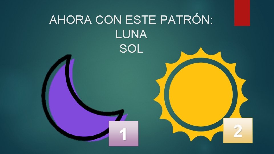 AHORA CON ESTE PATRÓN: LUNA SOL 1 2 