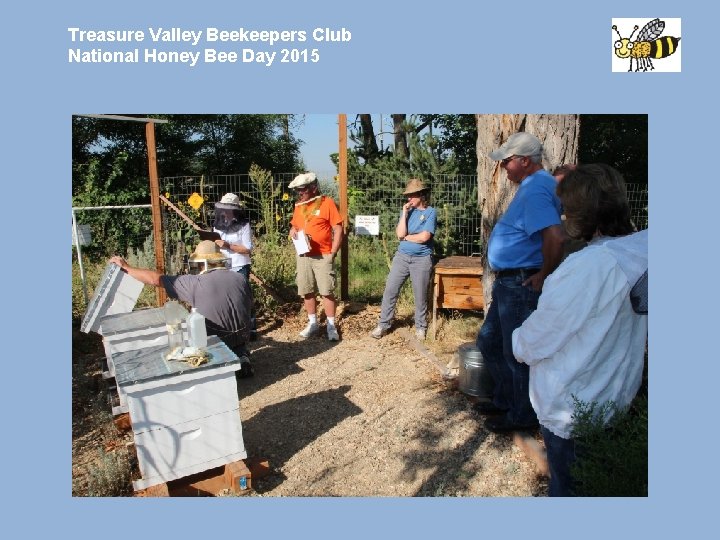 Treasure Valley Beekeepers Club National Honey Bee Day 2015 