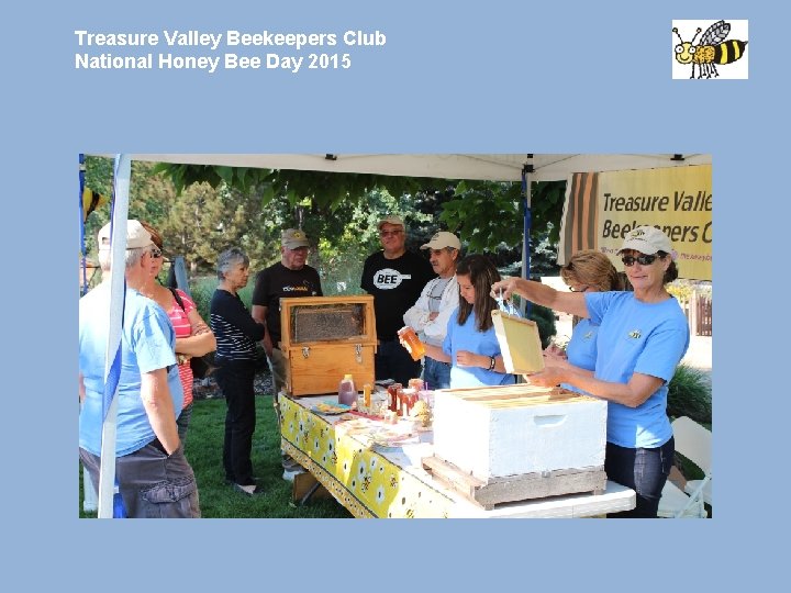 Treasure Valley Beekeepers Club National Honey Bee Day 2015 