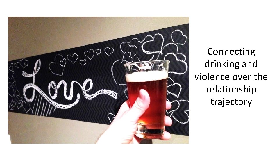 Connecting drinking and violence over the relationship trajectory 