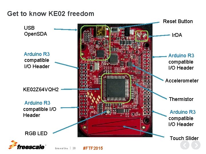 Get to know KE 02 freedom Reset Button USB Open. SDA Ir. DA Arduino