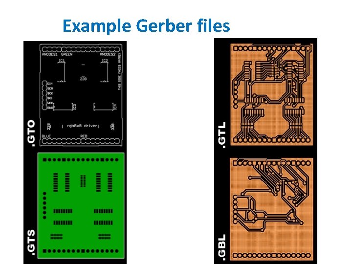 Example Gerber files 