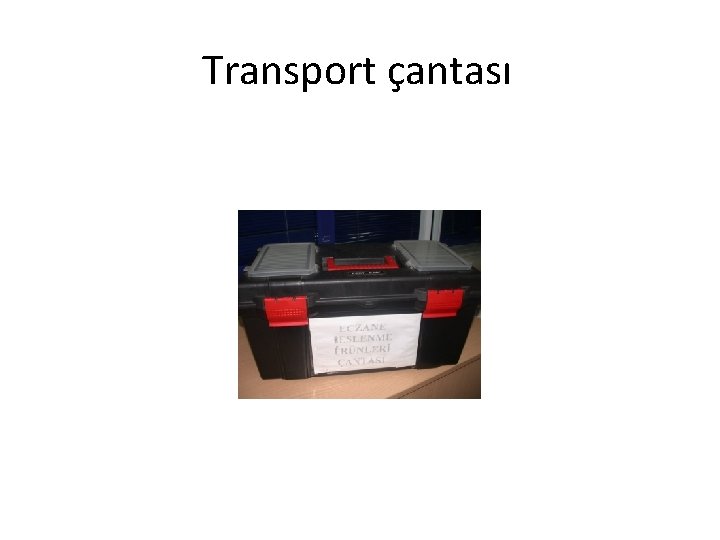 Transport çantası 