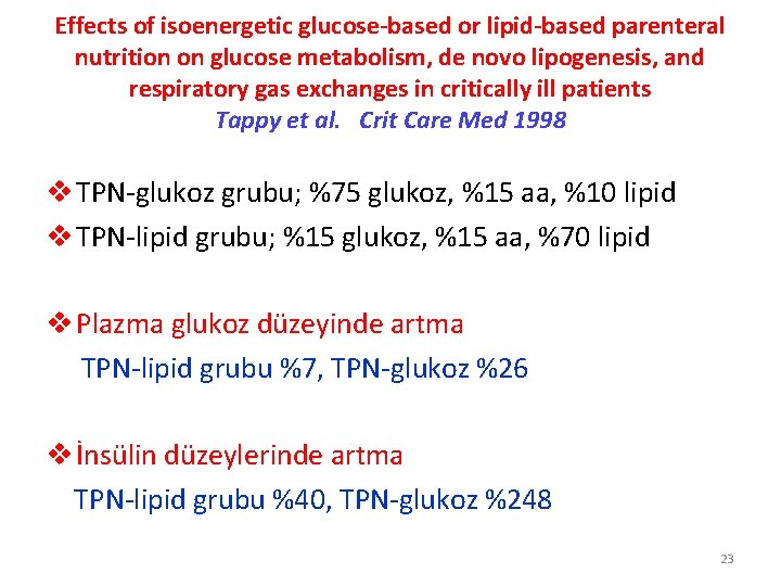 Effects of isoenergetic glucose-based or lipid-based parenteral nutrition on glucose metabolism, de novo lipogenesis,