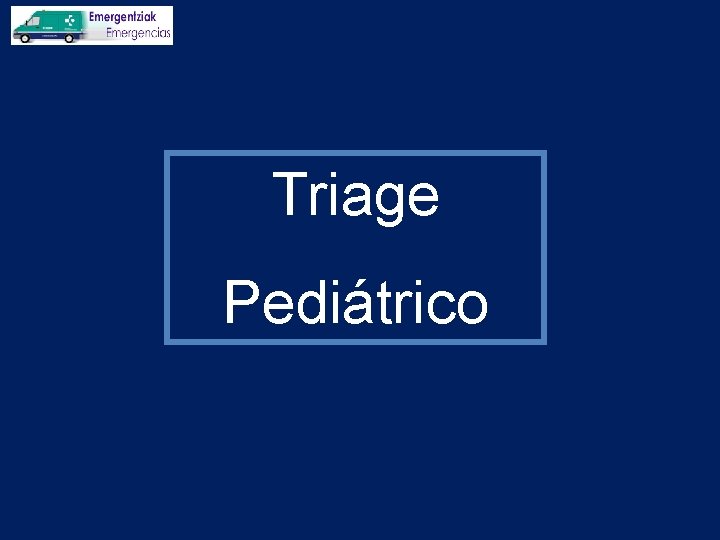 Triage Pediátrico 