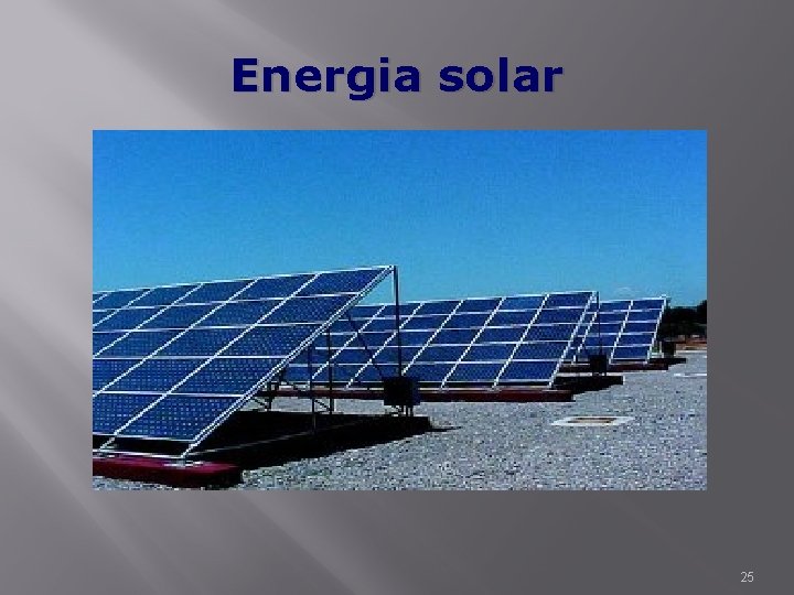 Energia solar 25 