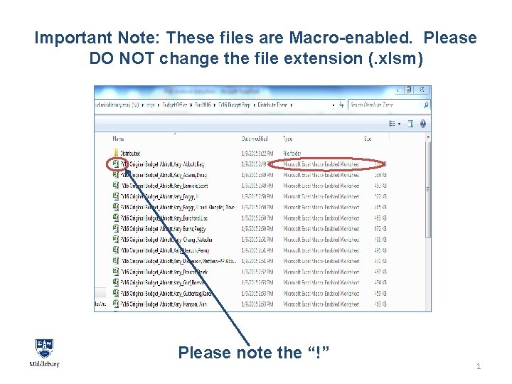 Important Note: These files are Macro-enabled. Please DO NOT change the file extension (.