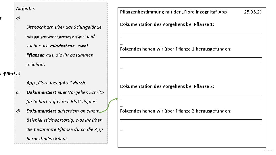 t Aufgabe: a) Sitznachbarn über das Schulgelände *hier ggf. genauere Abgrenzung einfügen* und sucht