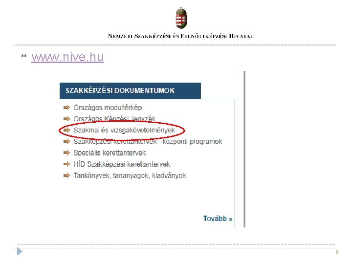www. nive. hu 8 www. nive. hu 8
