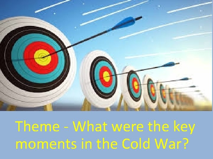 Theme - What were the key moments in the Cold War? 