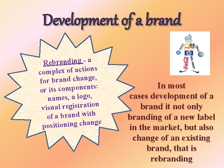 Development of a brand Rebranding - a ns io t c a f o