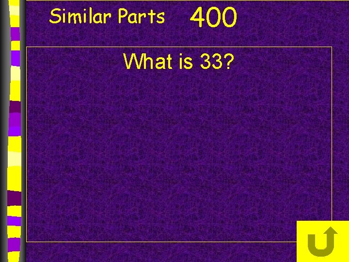 Similar Parts 400 What is 33? 