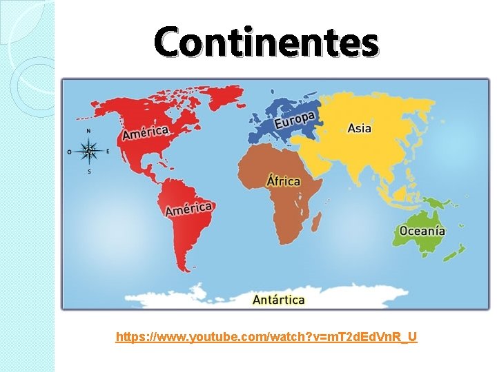 Continentes https: //www. youtube. com/watch? v=m. T 2 d. Ed. Vn. R_U 