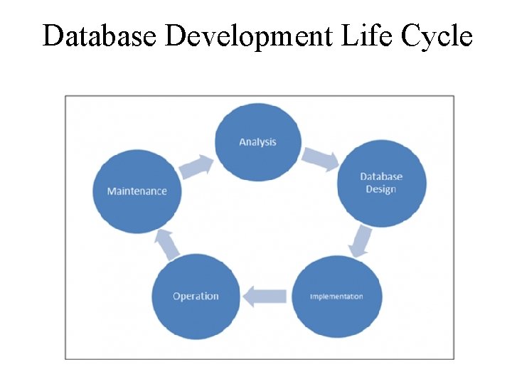 Database Development Life Cycle 