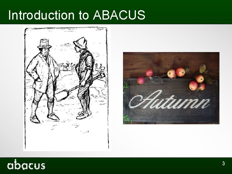 Introduction to ABACUS 3 