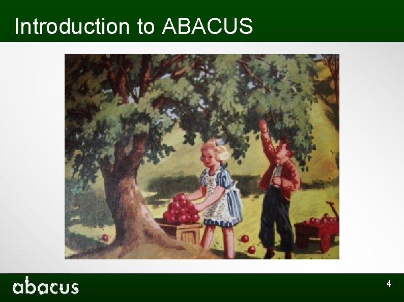 Introduction to ABACUS 4 