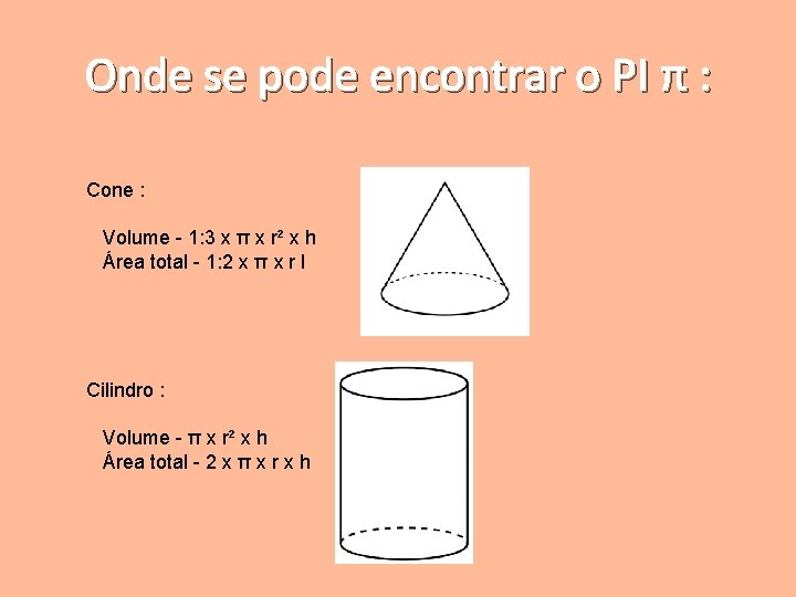 Onde se pode encontrar o PI π : Cone : Volume - 1: 3