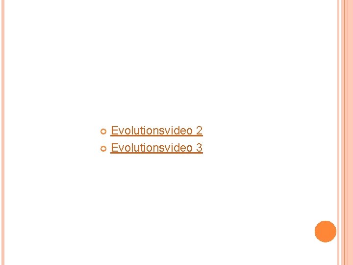 Evolutionsvideo 2 Evolutionsvideo 3 