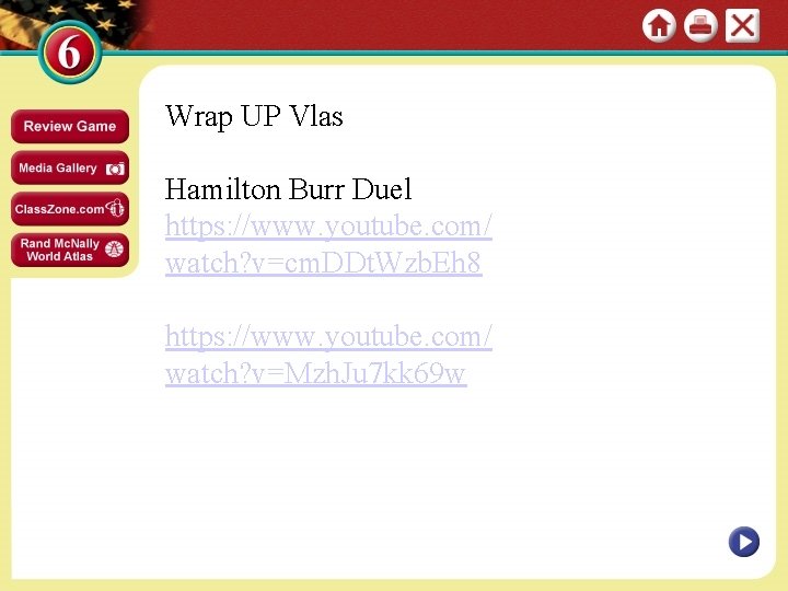 Wrap UP Vlas Hamilton Burr Duel https: //www. youtube. com/ watch? v=cm. DDt. Wzb.