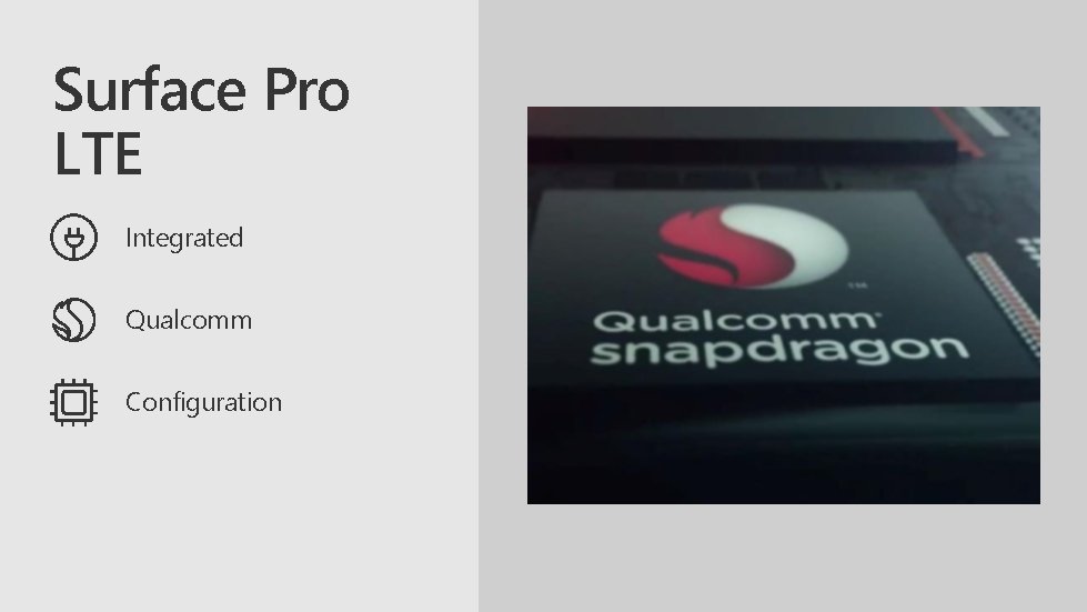 Surface Pro LTE Integrated Qualcomm Configuration 
