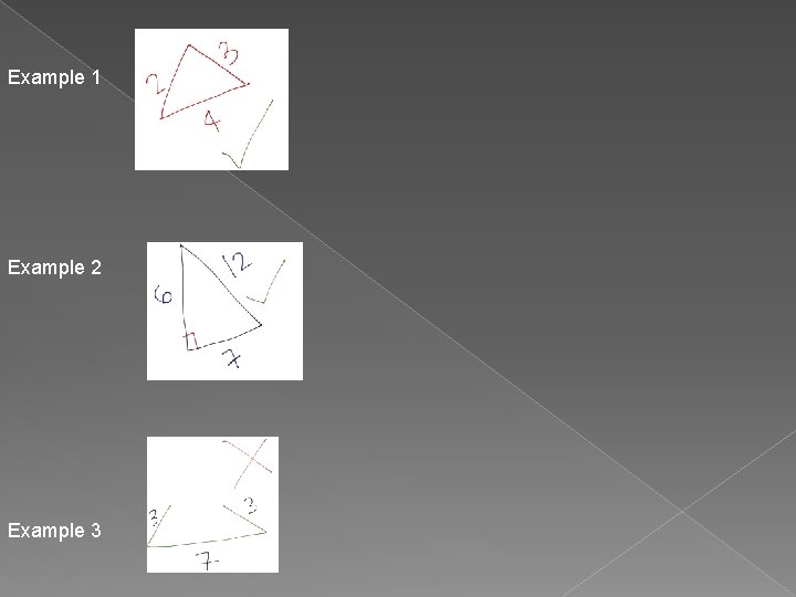 Example 1 Example 2 Example 3 