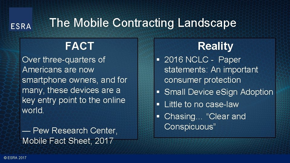 The Mobile Contracting Landscape FACT Over three-quarters of Americans are now smartphone owners, and