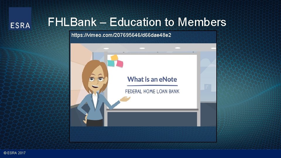 FHLBank – Education to Members https: //vimeo. com/207695646/d 66 dae 48 e 2 ©