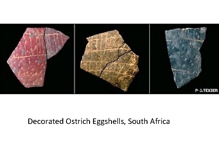 Decorated Ostrich Eggshells, South Africa 