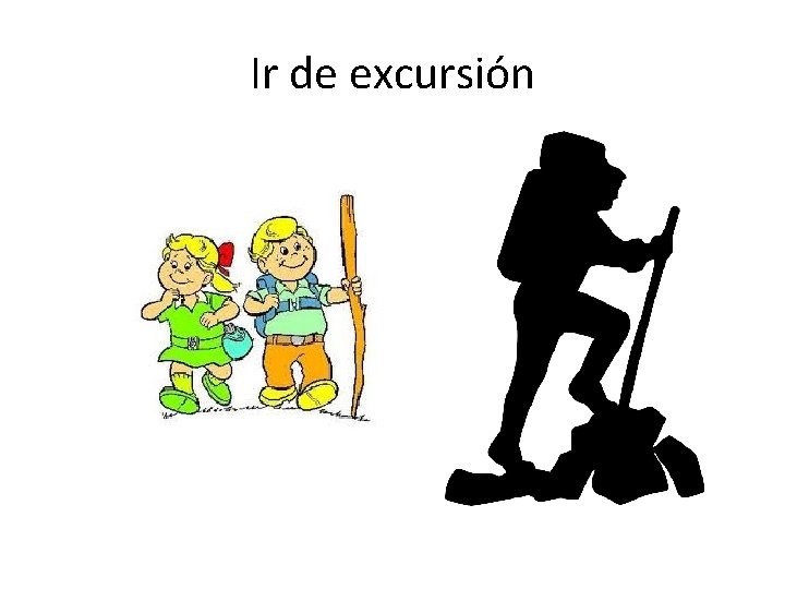 Ir de excursión 
