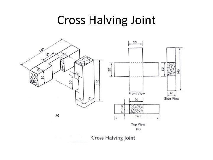 Cross Halving Joint 