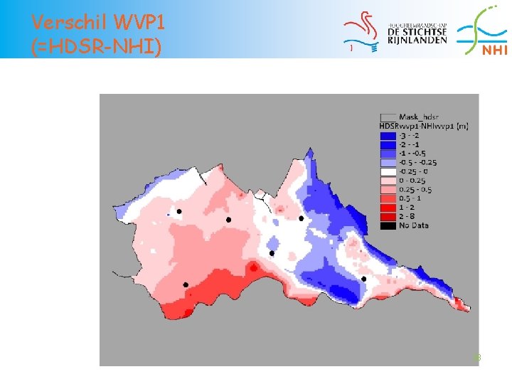 Verschil WVP 1 (=HDSR-NHI) 28 