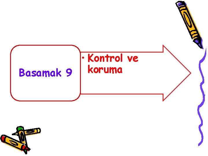  • Kontrol ve Basamak 9 koruma 