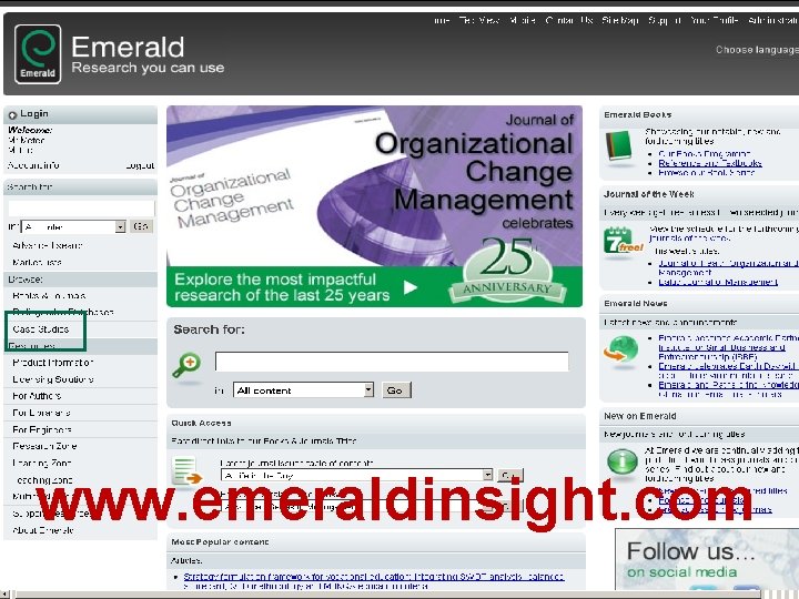 www. emeraldinsight. com 