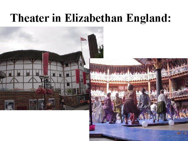 Theater in Elizabethan England: 