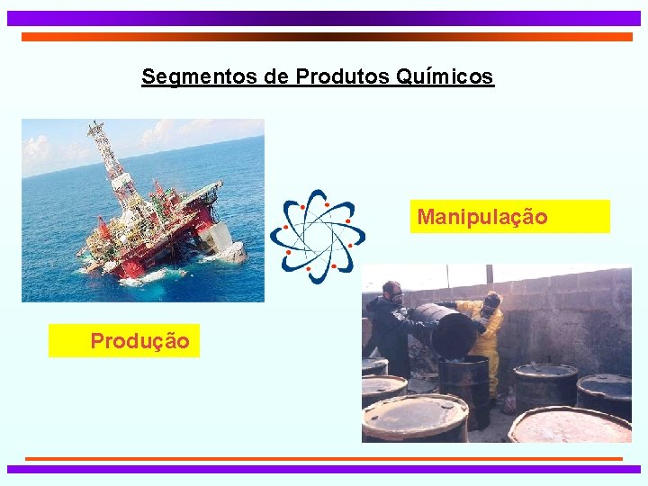 Segmentos de Produtos Químicos Manipulação Produção 