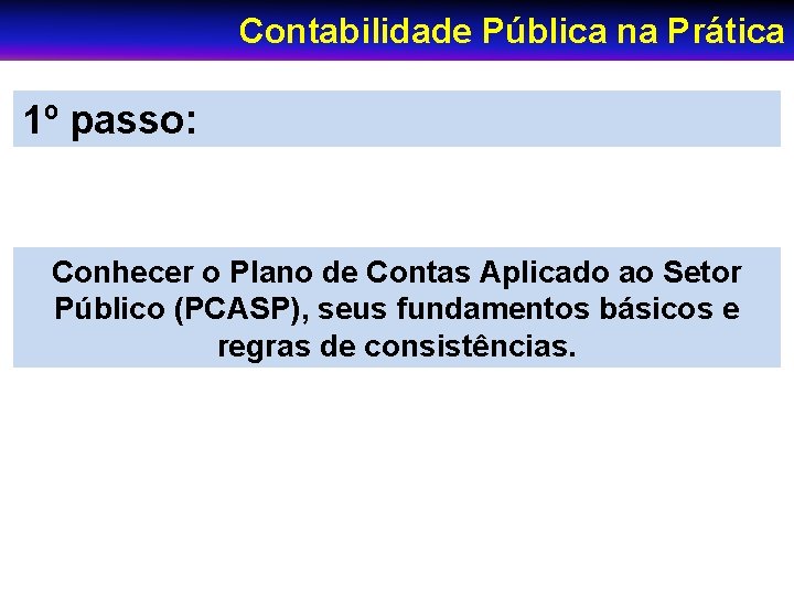 “Orientações Estratégicas para a Contabilidade ao Contabilidade Pública Aplicada na Prática Setor Público no