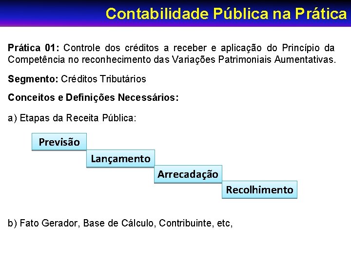 “Orientações Estratégicas para a Contabilidade ao Contabilidade Pública Aplicada na Prática Setor Público no