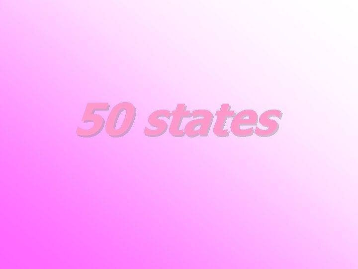 50 states 