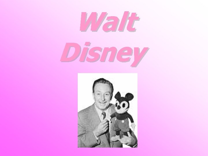 Walt Disney 