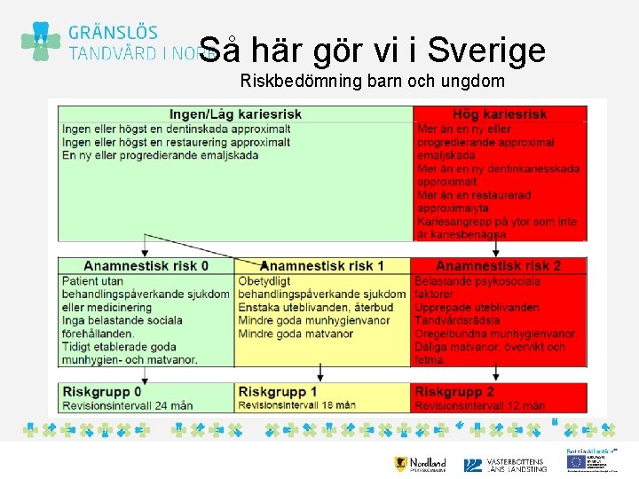Så här gör vi i Sverige Riskbedömning barn och ungdom 