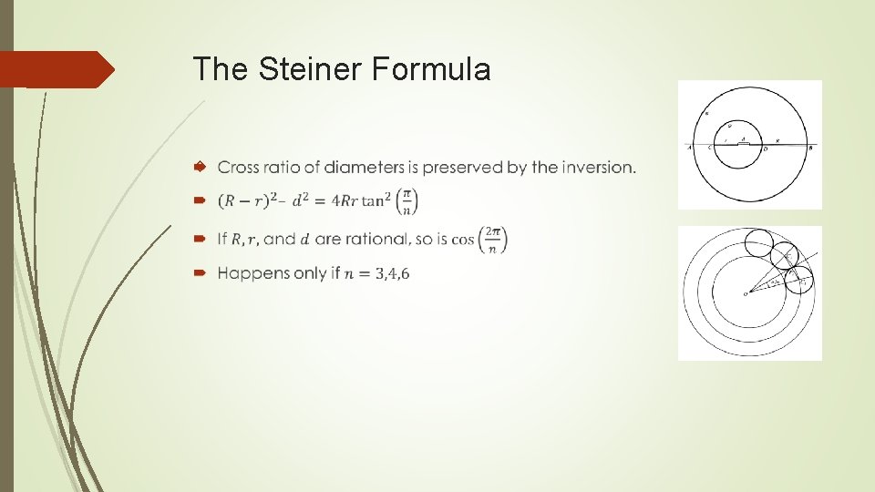 The Steiner Formula 