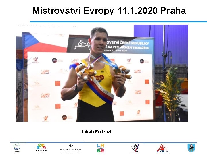 Mistrovství Evropy 11. 1. 2020 Praha Jakub Podrazil 