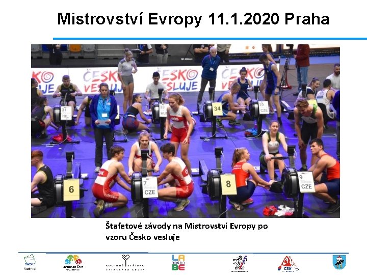 Mistrovství Evropy 11. 1. 2020 Praha Štafetové závody na Mistrovství Evropy po vzoru Česko