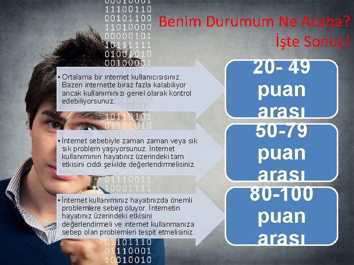 Benim Durumum Ne Acaba? İşte Sonuç! • Ortalama bir internet kullanıcısısınız. Bazen internette biraz