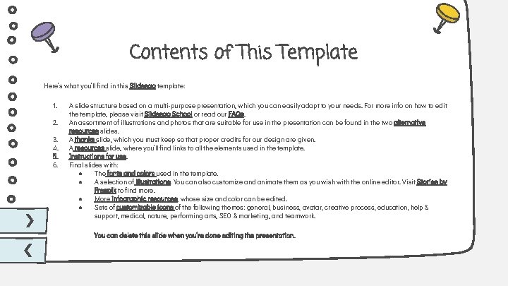 Contents of This Template Here’s what you’ll find in this Slidesgo template: 1. 2.